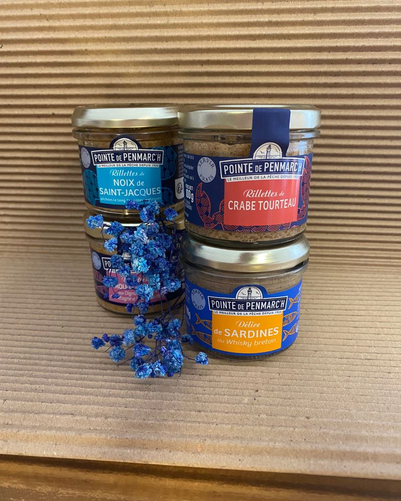 Conserves de la Pointe de Penmarc'h, terrines et rillettes